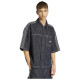 Adidas Ανδρικό πουκάμισο Denim Button Up Short Sleeve Work Shirt